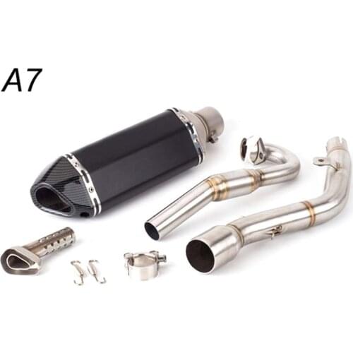 Motorcycle Modification off-Road Vehicle Exhaust Escape KLX 150 Pipe KLX150 Front KLX150BF KLX150L Muffler with DB killer