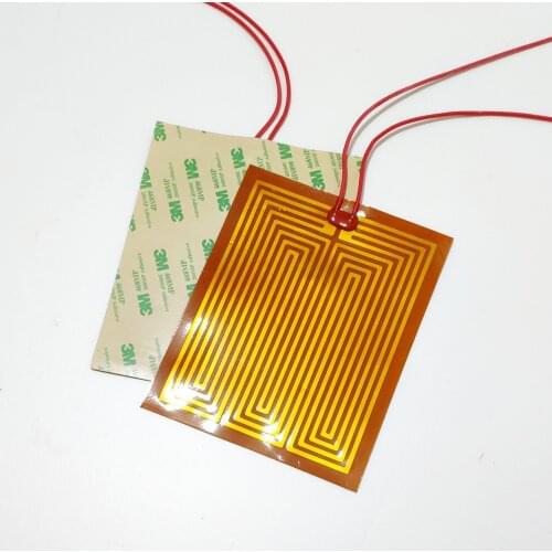 PI Polyimide Heating Film Thin Heater Tank Bottom Shell Heating Sheet 12V24V