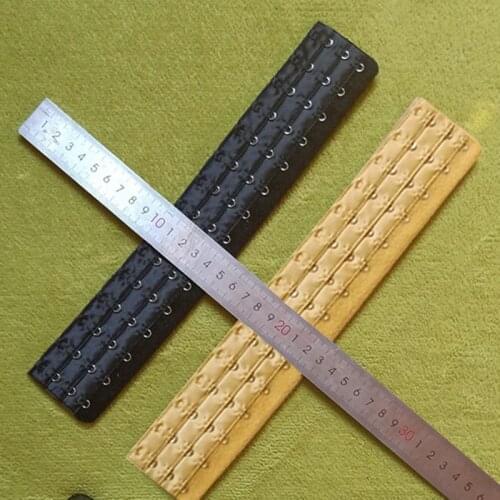 New Hot Women Corset Extender 3 Rows 15 Hooks Stainless Steel Buckle Lengthen Clasp for Underwear SMR88