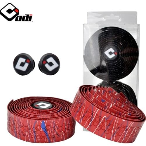 ODI Road Bike Handlebar Tape Bike Accessories 1 Pair Cycling Soft PU Silica gel Anti-Slip Bicycle Bar Tape Bycicle Accessories
