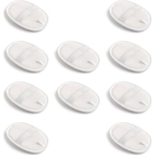 Areyourshop 10x Exfoliating Loofah Pads for Body 100% Natural Luffa Loofa Body Sponge Scrubber Brush Shower