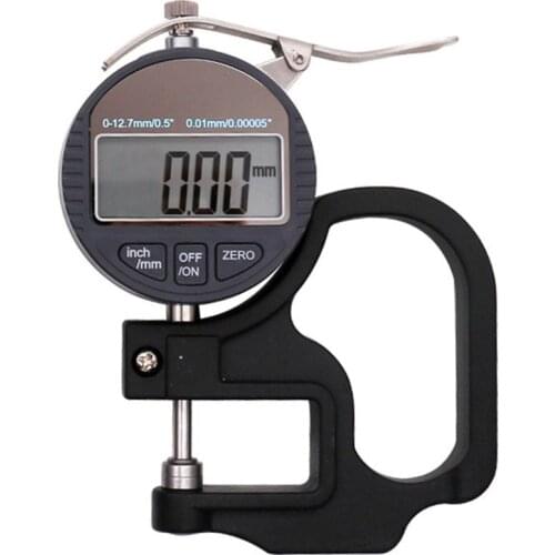 Portable Digital Thickness Gauge 0.01/0.001mm Range Electronic Micrometer inch/Metric Electronic Percentage Thickness Meter