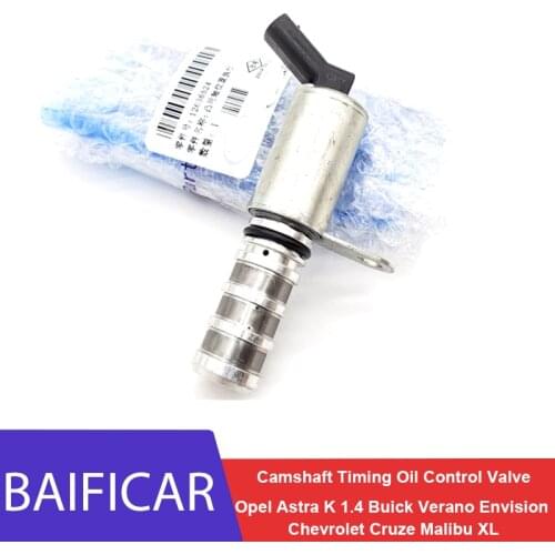 Baificar Turbo Petrol Camshaft Timing Oil Control Valve For Opel Astra K 1.4 Buick Verano Envision Chevrolet Cruze Malibu