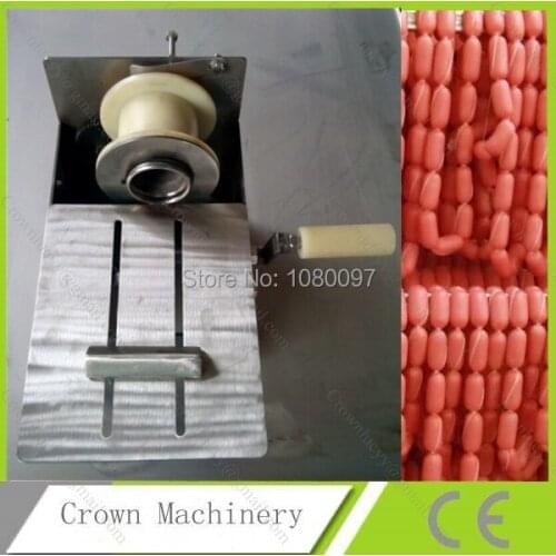 CR-52A Hand Rolling Sausage knotting and Tying Machine; Machine for Tying Sausage with max 52diameter
