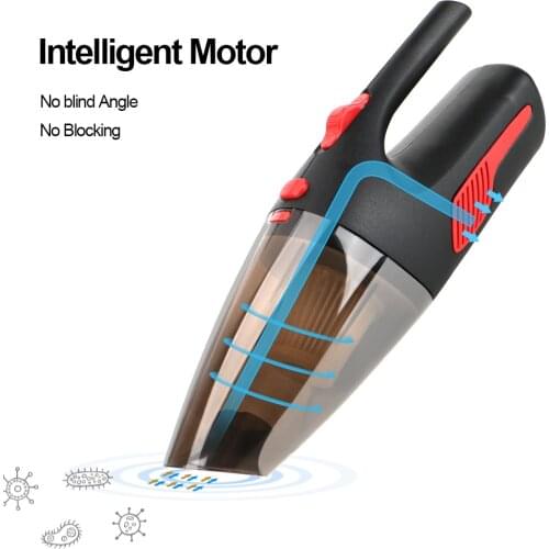 Handheld Car Vacuum Cordless/Car Plug Cleaner Super Suction Wet/Dry Dual-Use Car Cleaning Tool for Car Home 120W 12V 5000PA
