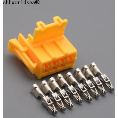 Shhworldsea 8 Pin car Clamp Connector plug auto plastic electric wire terminal cable connector 927366-1