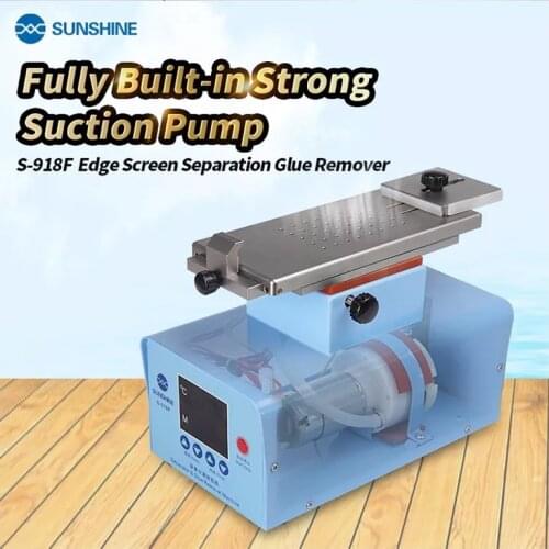 SUNSHINE S-918F Heating Plate for Samsung Edge in frame Glue Cleaning Middle Frame Glue Remove Back Glass Separate