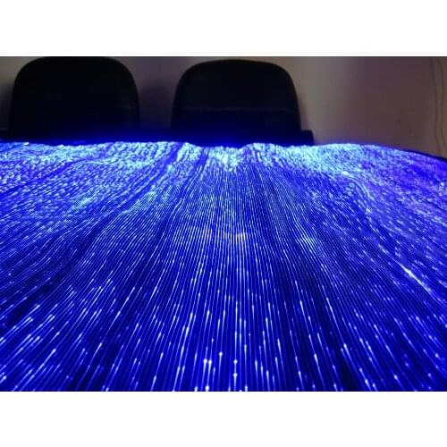 Led fiber optic cloth , rgb color fiber cloth, luminous fabric fiber optic cloth