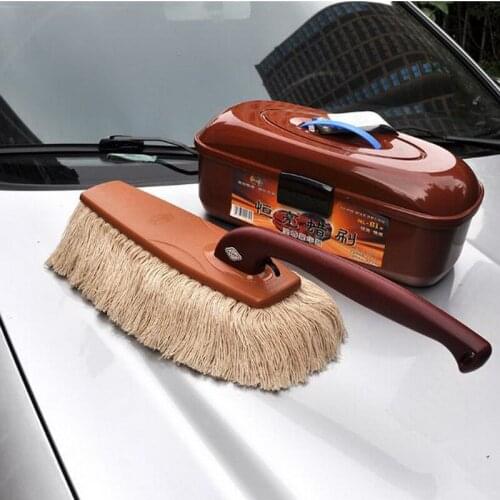 341235/Car cleaning mop/Soft high-quality cotton yarn/High-strength ABS plastict/Mechanical Baptist Wax Technology/ok