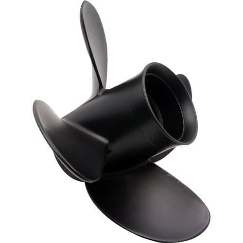 4 blade 10 5/8x12 for Yamaha 13 teeth 25hp-60hp aluminium propellers cheap boat motors marine propellers