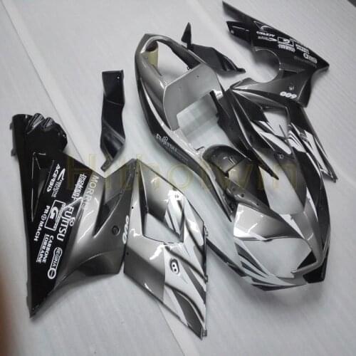 5Gifts+Custom silver Motorcycle cowl for 600 2003 2004 2005 650 2003-2005 ABS motor Fairing kit M2
