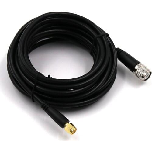 BEITIAN 5.0m length GNSS antenna TNC male-SMA male connector RF feeder cable,B-5-TNC-SMA