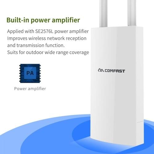 COMFAST CF-EW71 Wireless Router High Power WiFi Omnidirectional Coverage 300Mbps Outdoor Router