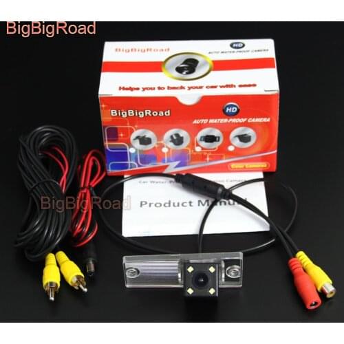 BigBigRoad Car Rear View Reverse Backup Camera Waterproof For Kia Naza Sorento MK1 Cerato RIO 2003 2004 2005 2006 2007 2008-2012