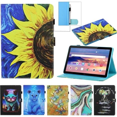 For iPad Mini 1 2 3 4 5 7.9 inch Case Cover Smart PU Leather Tiger Cat Cartoon Fundas For iPad mini 1/ 2/3 mini5 2019 Auto Sleep