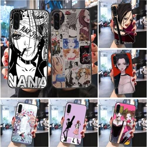 Oosaki Komatsu Nana Anime Phone case For Samsung Galaxy A 3 5 7 8 10 20 21 30 40 50 51 70 71 E S 2016 2018 4G black soft Etui