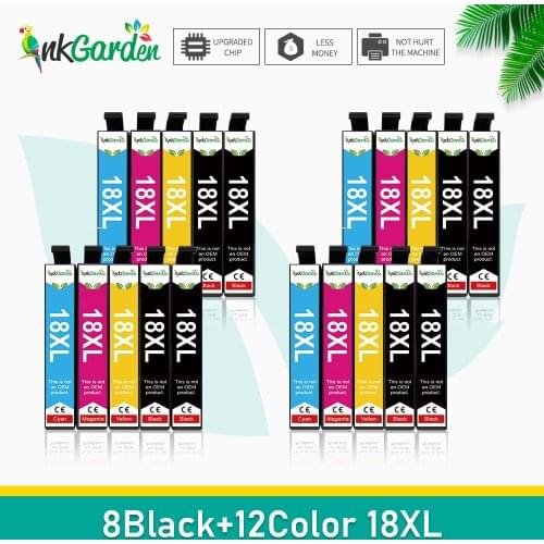 Ink Cartridges For Compatible EPSON 18XL T1811 T1814 For Epson XP-415 XP-30 XP-102 XP-202 XP-205 XP-302 XP-305 XP-402 Printer