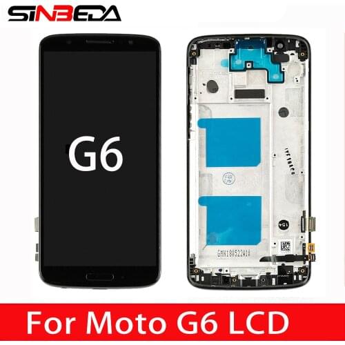 Original For Motorola Moto G6 LCD Display Touch Screen Digitizer Assembly Replacement For Moto G6 XT1925 XT1925-3 XT1925-5 LCD