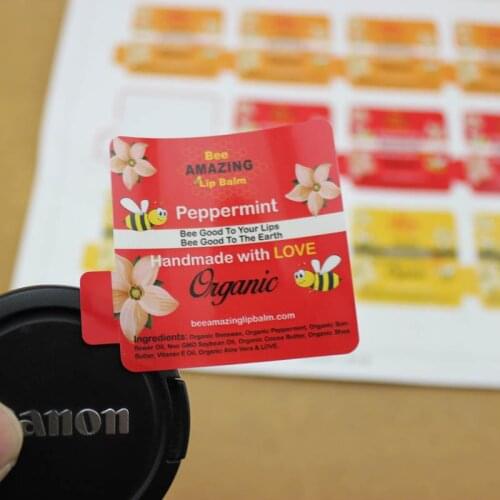 Customized waterproof and tearproof vinyl material warranty label