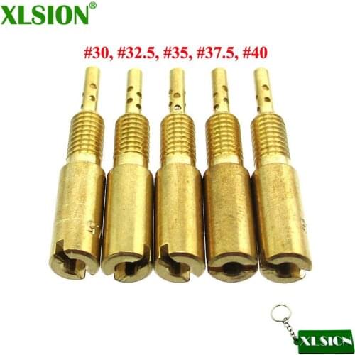 XLSION Carburetor Pilot Slow Jets #30-32.5-35-37.5-40 For Mikuni Carb RS HS HSR VM28/486 and TM33, TM36 and TM40