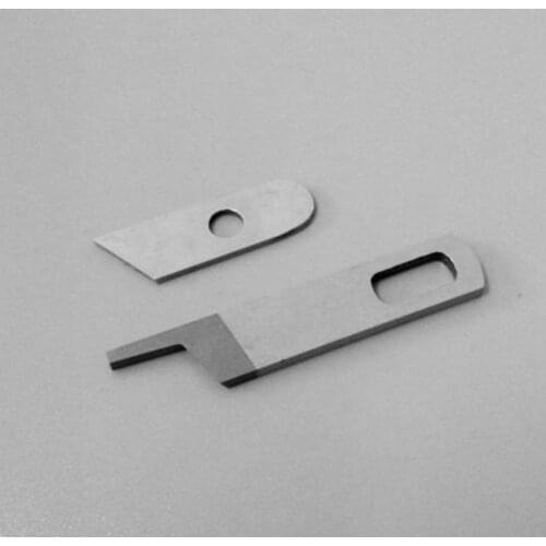 SINGER SERGER OVERLOCK MACHINE 14CG754 UPPER+ LOWER KNIVES BLADES #412585+550449