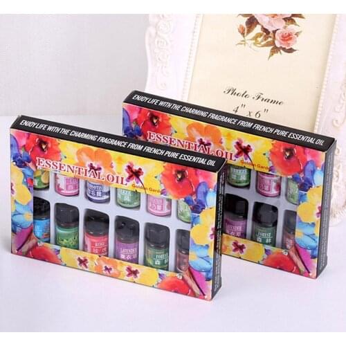 Natural Essential Oil Set Humidifier Relieve Stress Essential Water-soluble Grade Aromatherapy Air Fresh Therapeutic Oil N2K5