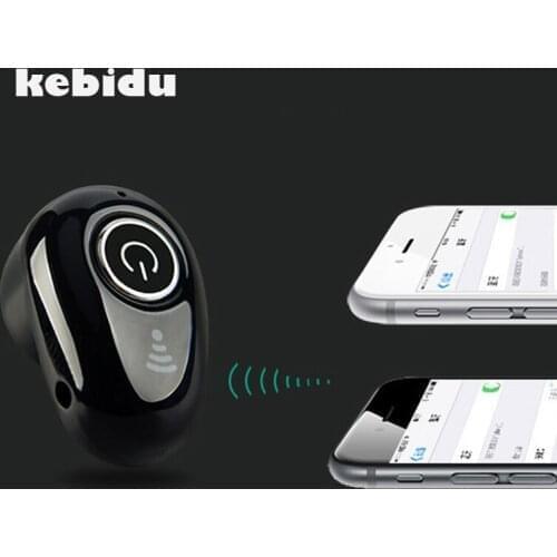 Kebidu Mini S650 In-Ear headphones Wireless Bluetooth 4.1 Earphones Handsfree Headset Headphone 50mA rechargeable lithium batter
