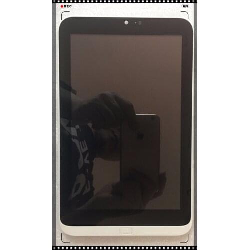 New black 8.1 inch Full LCD Display Panel Touch Screen Digitizer glass with frame assembly for Iconia W3 NCYG W3-810 Tablet pc