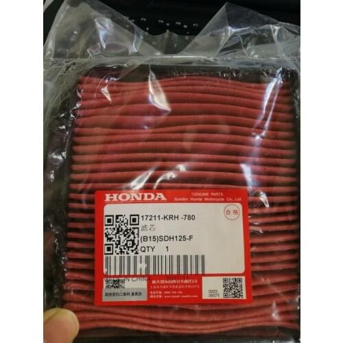 Motorcycle Air Filter Cleaner for Honda XR125 XR 125 L XR15LEKC/LKC/LEKE XR150 XR 150 XR150LEKE Origial Parts 17211-KRH-780