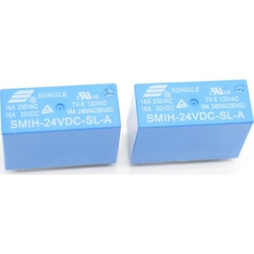Power Relays SMIH-24VDC-SL-A 24V 16A 6PIN A group of normally open