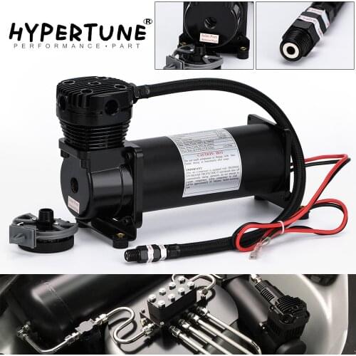 Hypertune - Universal DC 12V 480c MAXPOWER 200 PSI OUTLET 1/4 car Air Suspension Compressor/ Pump HT-VAC01-14