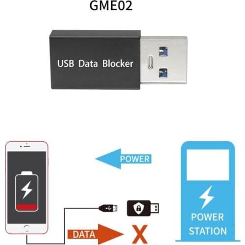 USB Data Blocker For Mobile Phone Tablet Laptop Prevents Accidental Data Exchange Converters Protect Personal Information Safety