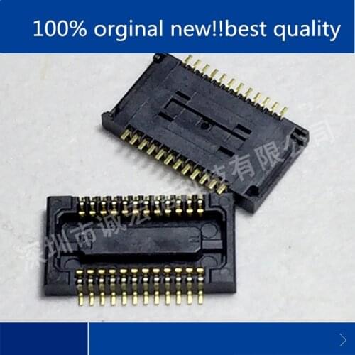 10pcs 100% orginal new real stock DF30FC-24DS-0.4V(81) 0.4MM 24P board to board connector