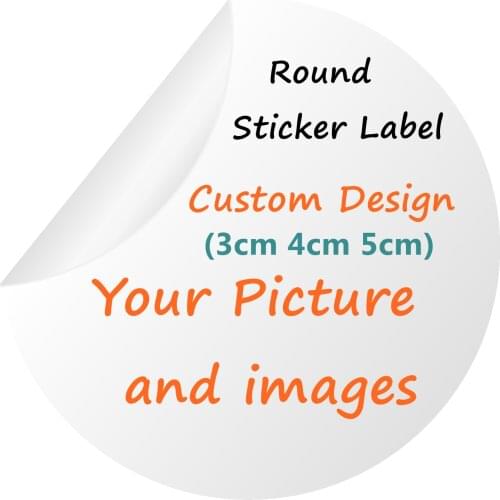 3cm 4cm Customize Stickers Label Wedding Picture Printed Logo Adhesive Label ,design Your Images Stickers/personalized Stickers