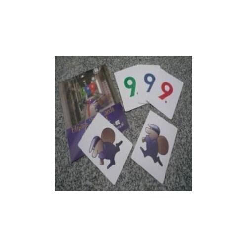 5pcs/lot Hijack 999 Funny Close Up Magic Tricks Amazing Paper Magic illusions Card Magic How To Do Magic Toys for kids Comdey