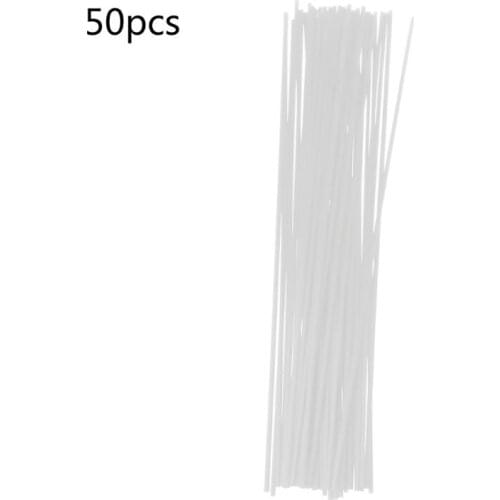 50Pcs 30cmx3mm Fiber Sticks Diffuser Aromatherapy Volatile Rod for Home Fragrance Diffuser Home Decoration