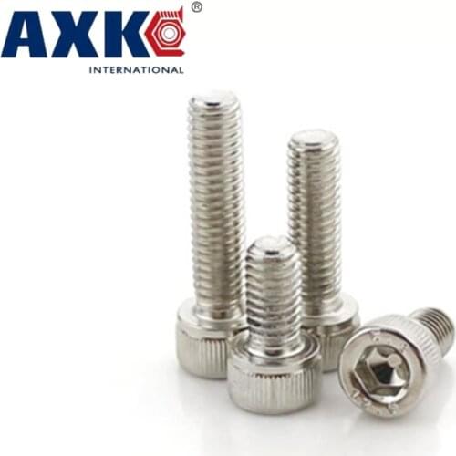 AXK M4*40 M4x40 M4*50 M4x50 304 316 Steel 304ss 316ss Metric Therad DIN912 Allen Head Bolt Hex Hexagon Socket Cap Screw