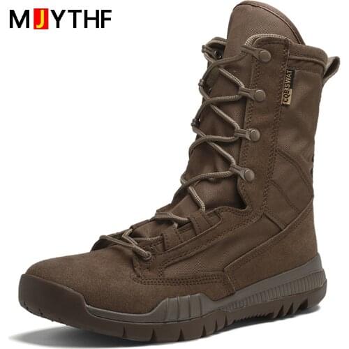 Tactical Military Boots Men Special Force Desert Combat Boots Outdoor Hiking Boots Ankle Shoes Men Army Boots Wearable Men Shoes