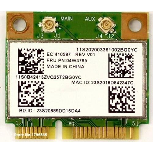 SSEA for Broadcom BCM943142HM BCM43142 WiFi Bluetooth 4.0 Wireless Card for IBM Thinkpad Edge E49 E130 E135 E335 E430 04W3795