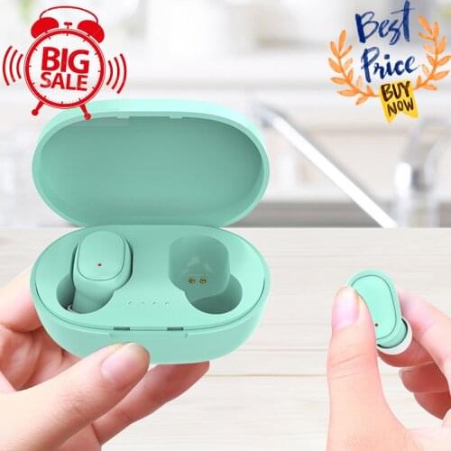 Hot Sale TWS Bluetooth-compatible Earphone For All Smart Phone Sport Headphones Stereo Earbud Wireless Earphones In-ear