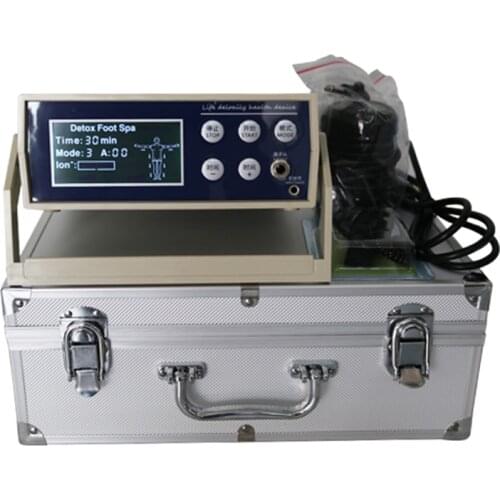 Personal care detox foot bath ionic aqua foot detox machine new version simple and easy use