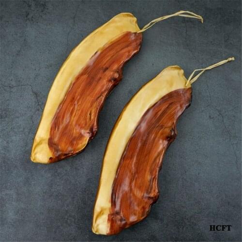 Artificial food dining room hotel restaurant store shop decoration fake simulation Smoked Bacon preserved meat pork model