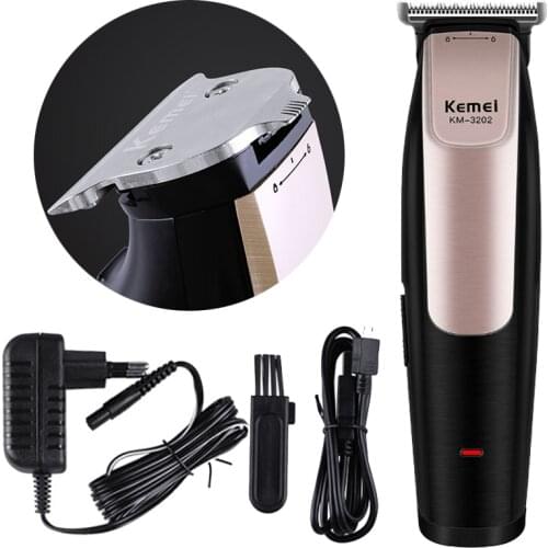 Kemel 0.1mm Timmer for Drawings Trimming Sideburn Kamei Hair Clipper Kemey Kmei Carving Machine Kimei Engraving Beard Keimei 0mm