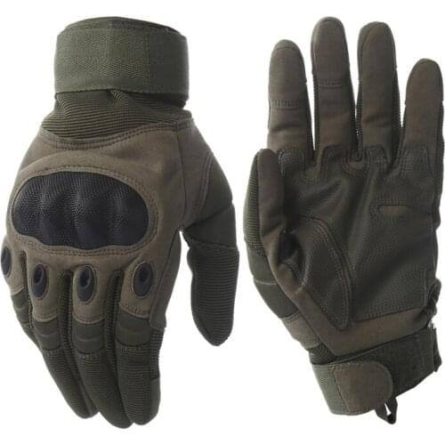 Army Military Tactical Gloves Paintball Airsoft Shooting Combat Anti-Skid Bicycle Hard Knuckle Full Finger Gloves