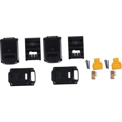 2Pack DCB200 Battery Plastic Case (No Battery Cell ) for Dewalt 18V 20V 3.0Ah 4.0Ah DCB200 Li-Ion Battery