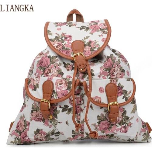 Casual Canvas Mini Backpack Purse for Women Ladies Tote Multi-Function Luxury Shoulder Bag Messenger Bags 2021