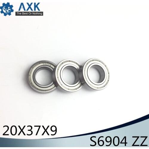S6904ZZ Bearing 20*37*9 mm ( 10PCS ) ABEC-1 S6904 Z ZZ S 6904 440C Stainless Steel S6904Z Ball Bearings