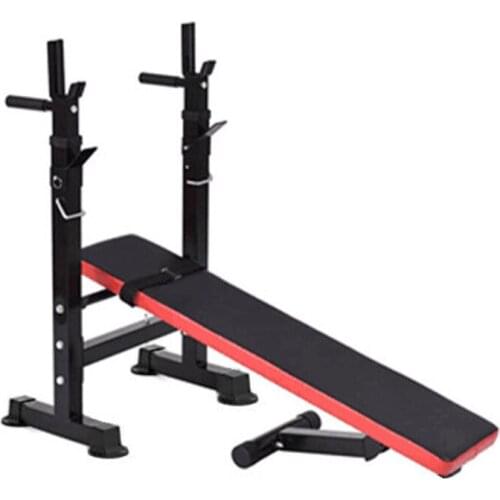 Anti-wear And Dirt-resistant Multifunctional Weightlifting Bed Bench Press Barbell Rack