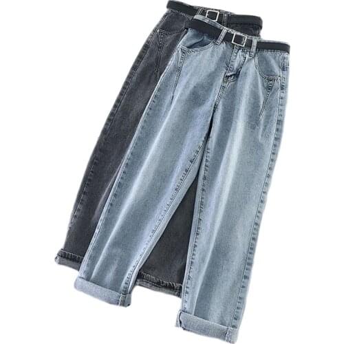 Plus Size Jeans Women Loose Colorfast High Waist Pants Streetwear Spring Sweatpants Summer Streetwear ropa mujer 5XL Streetwear