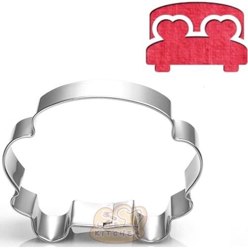 1pcs patisserie reposteria Cookware Bake Wedding Car Metal Cookie Cutter Biscuit Mould Fondant Cake Decorating Tools Pastry Shop